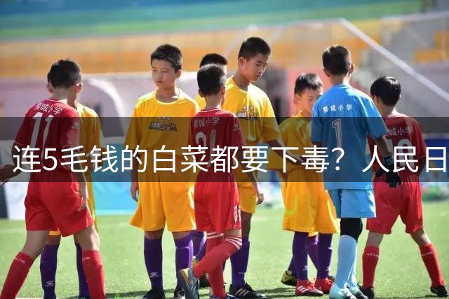 连5毛钱的白菜都要下毒？人民日报怒批：横行14年的甲醛白菜？